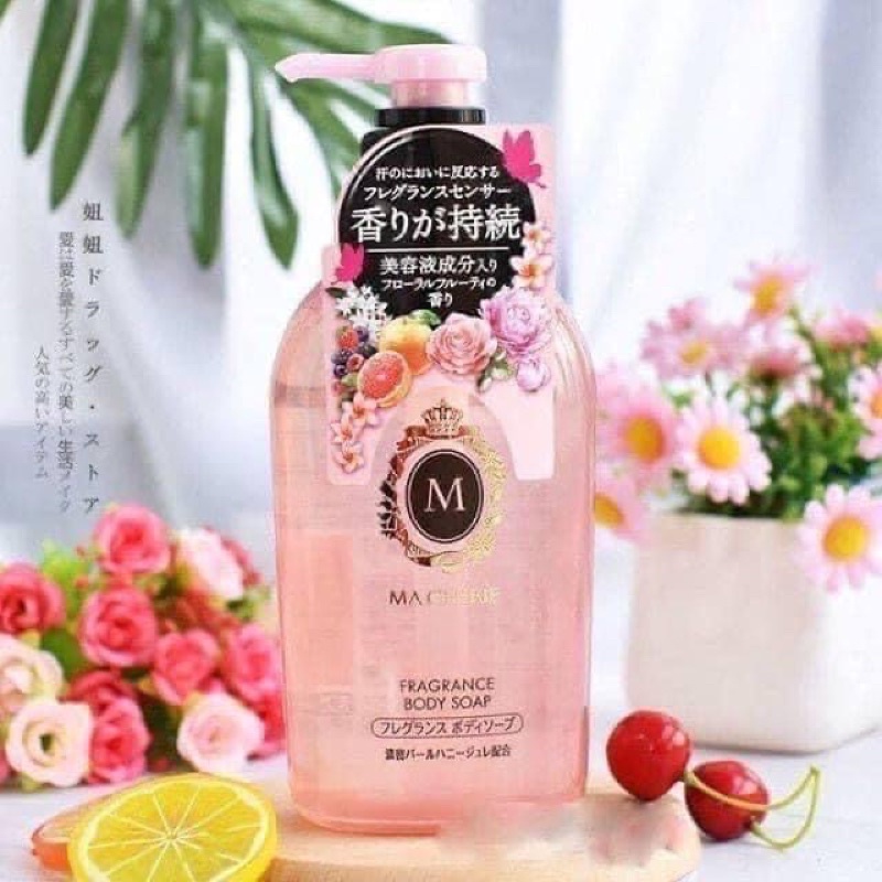Sữa tắm trắng da macherie fragrance cao cấp