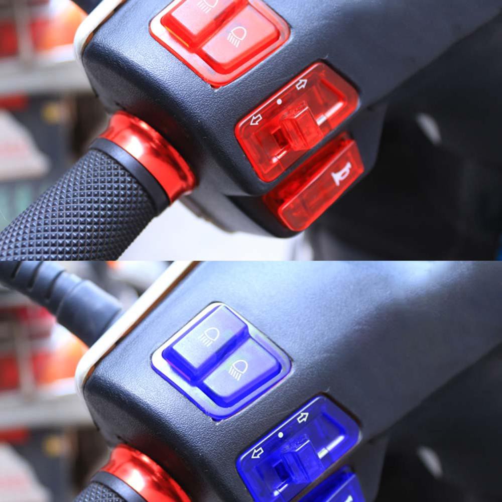 Set 5 Công Tắc Đèn Pha / Còi Báo Rẽ Dành Cho Xe Mô Tô honda wave alpha 110 cx sym bunos100