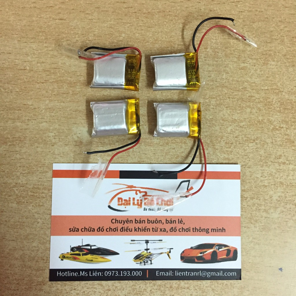 Pin hàn 3.7v dung lượng 220mah dành cho trực thăng