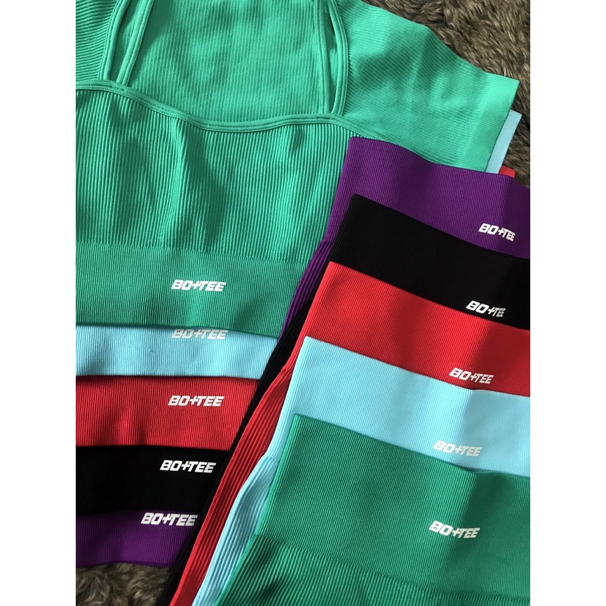 Set bộ đùi thể thao tập gym yoga nữ dệt kim cao cấp áo crop ngắn tay, quần đùi cạp cao Bin Sports BN084
