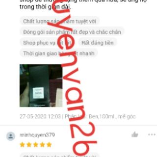 Nước hoa TF NAM 100ML.  MACY'S MỸ