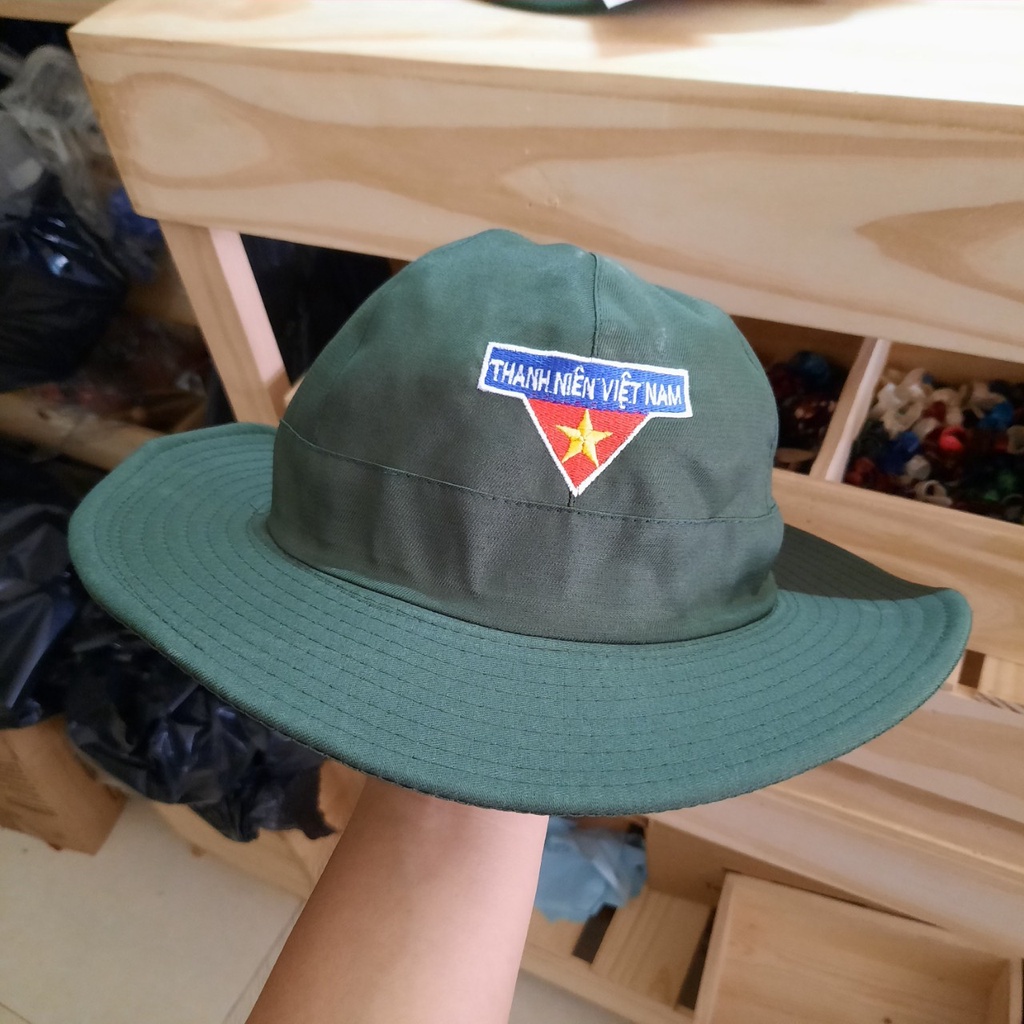 Mũ tai bèo tình nguyện Việt Nam | Thiết bị Đoàn Đội