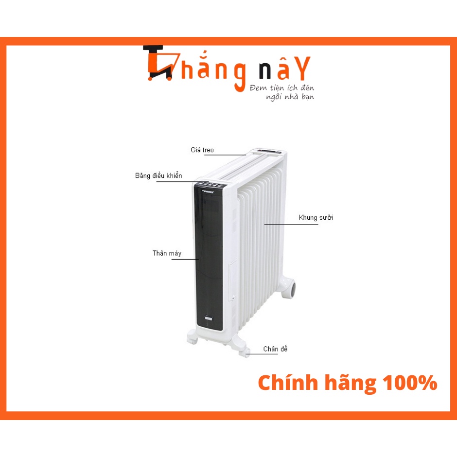 Máy sưởi dầu Tiross TS9213 (TS-9213) - 13 thanh sưởi