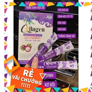 Collagen măng cụt hoa đậu biếc chính hãng