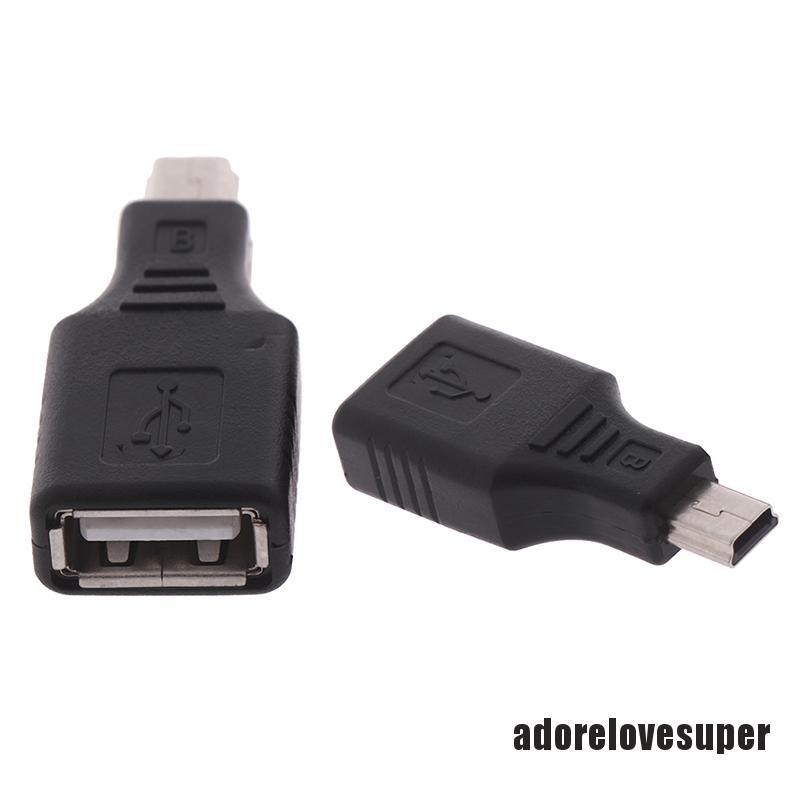 Đầu Chuyển Đổi Usb 2.0 Từ Đầu Cái Sang Đầu Cắm Mini Usb Otg