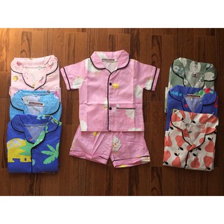 Freeship 99k TQ_Combo 3 bộ pijama cho bé