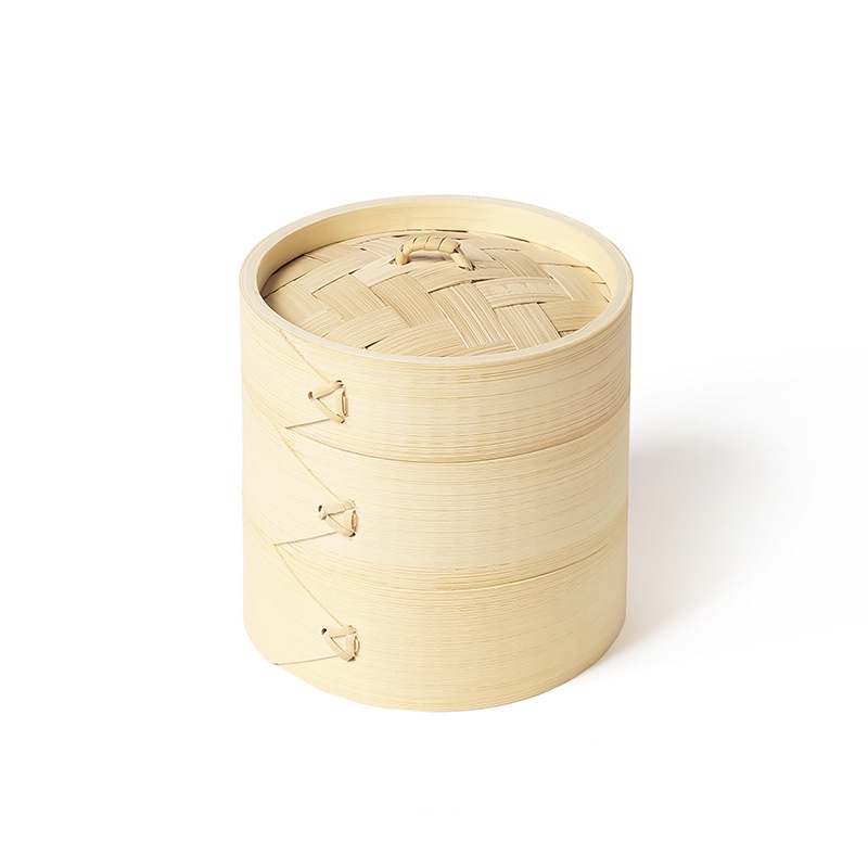 Nồi Hấp Nhỏ Gọn Bằng Tre Tiện Dụng Khi Đi Cắm Trại