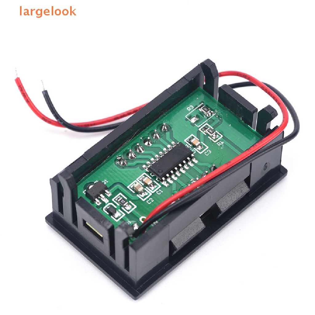 Vôn Kế Điện Tử Mini DC 0-30V Màu Đỏ