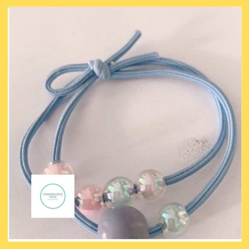 Dây Thun Cột Tóc Siêu Dễ Thương, Nhiều Mẫu Đẹp Hấp Dẫn