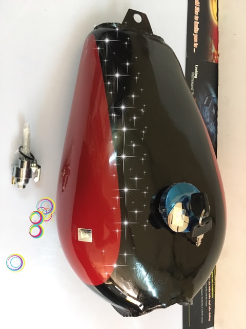 Thùng xăng beo có nắp khoá cao cấp mã 0219