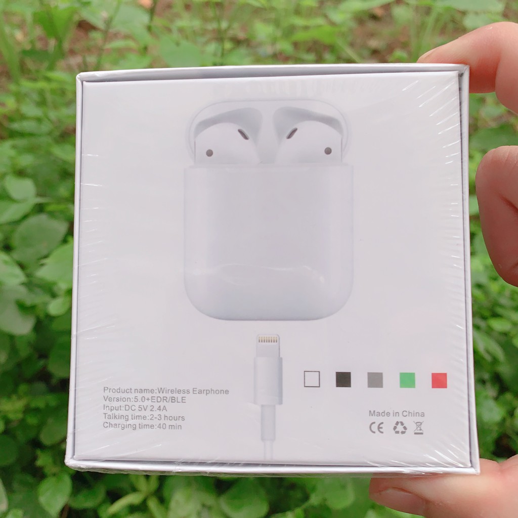 TAI NGHE I12 TWS BLUETOOTHCẢM BIẾN VÂN TAY CỰC NHẬY