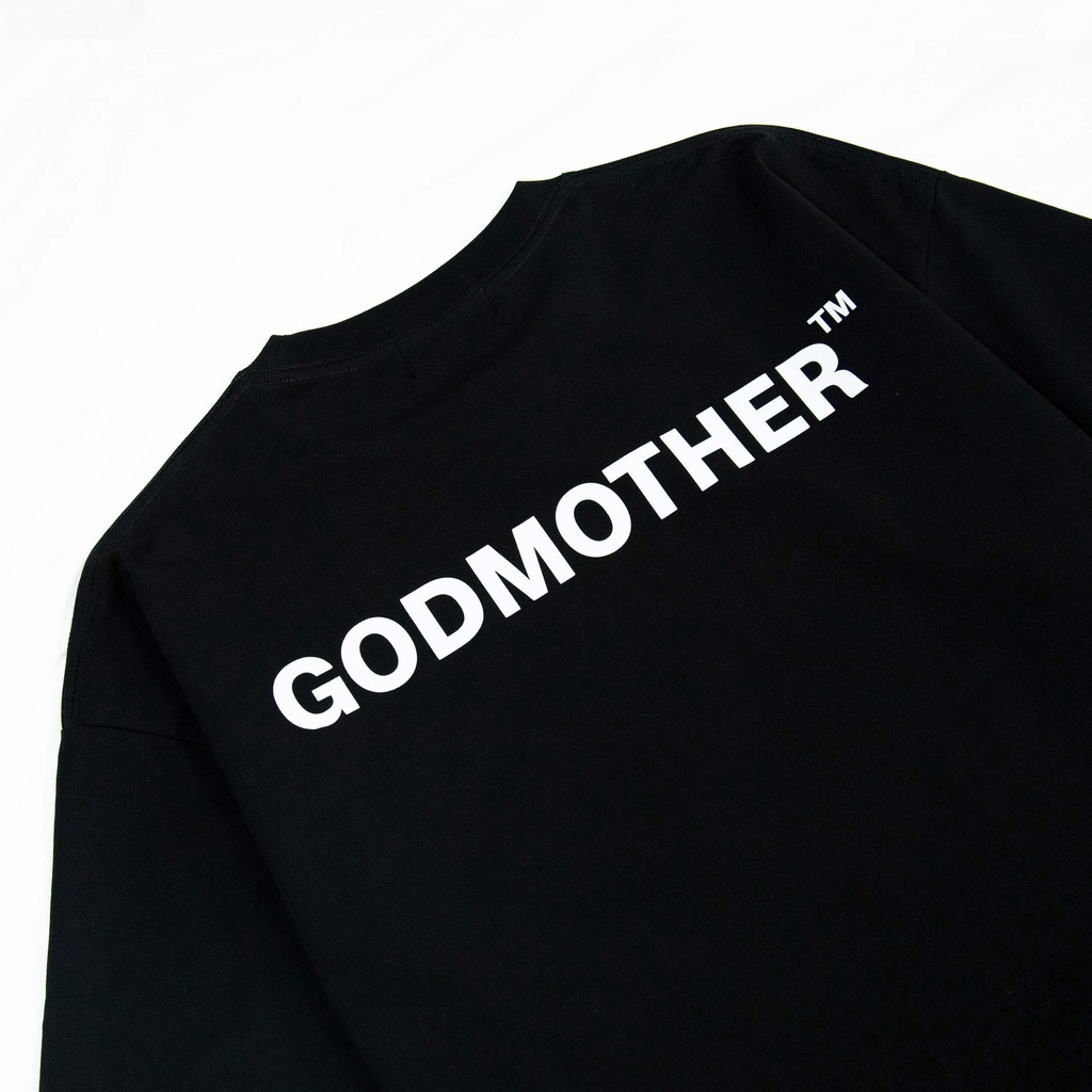 Áo Thun Nam Nữ Unisex Form Rộng Tay Lỡ 100% Cotton Godmother