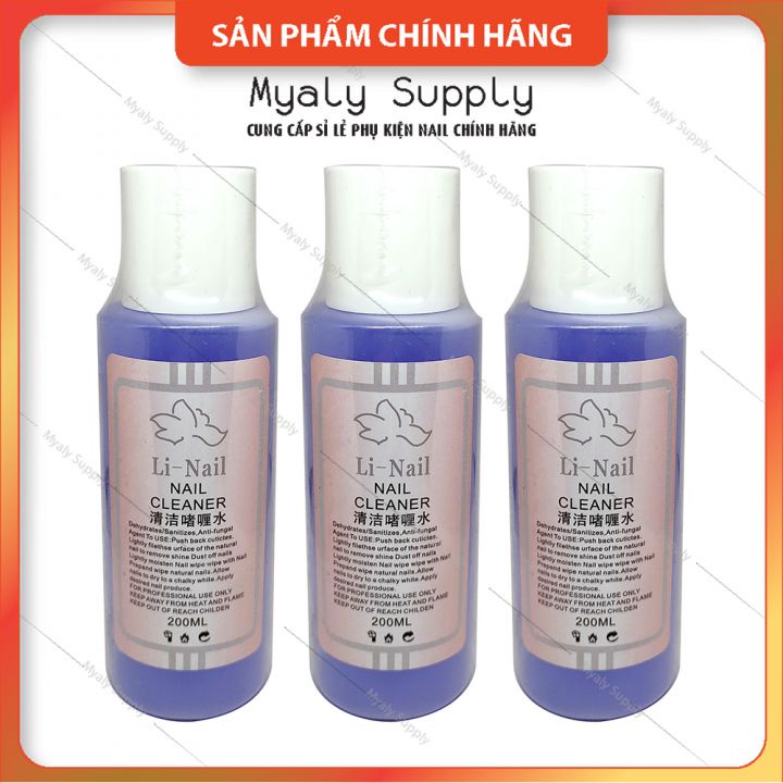 Dung Dịch Rửa Cọ Lau Gel Phá Gel Li Nail