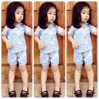 Bộ yukata bé trai bé gái buộc dây size 9-22kg