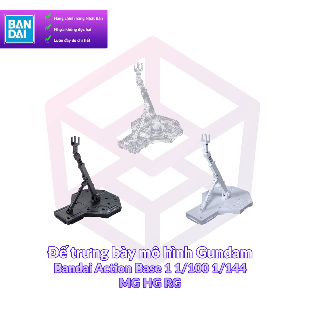 Đế trưng bày Gundam Bandai Action Base 1 1/100 1/144 MG HG RG – Base [TAM]