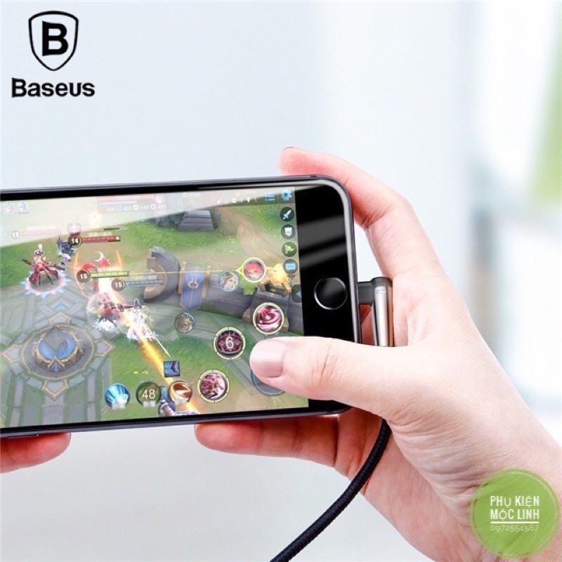 CÁP GAME BASEUS L IPHONE/LINGHTNING 2.4A Sharp Bird -Hàng Chính hãng