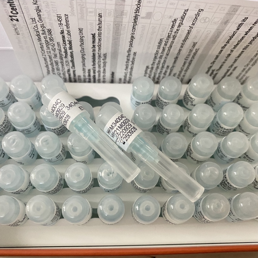 (Q1-HCM) |01 CÂY| Đầu Kim Tiêm Meso Pico Needle Hàn Quốc Chính Hãng - Kim Tiêm Căng Bóng Pico Needle 34g4mm