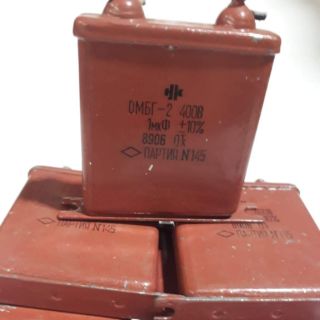 Tụ dầu nga 1mf/ 400v bộ 2 chiếc