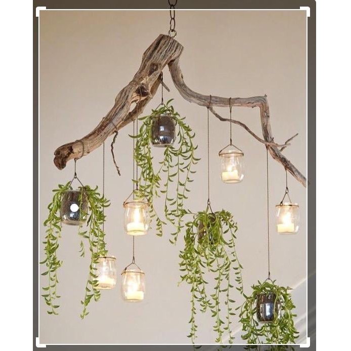 CÀNH GỖ TỰ NHIÊN LÀM MACRAME-Chiều dài 70 cm