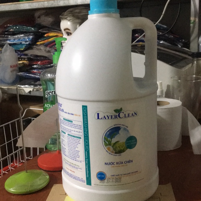 Nước rửa chén Layer Clean 5L (hương quýt)