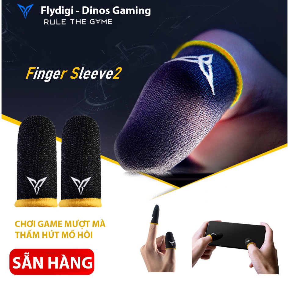 [ PHIÊN BẢN MỚI ] Flydigi Wasp Feelers 2 | Găng tay chơi game PUBG, Liên quân, chống mồ hôi, cực nhạy, co giãn cực tốt