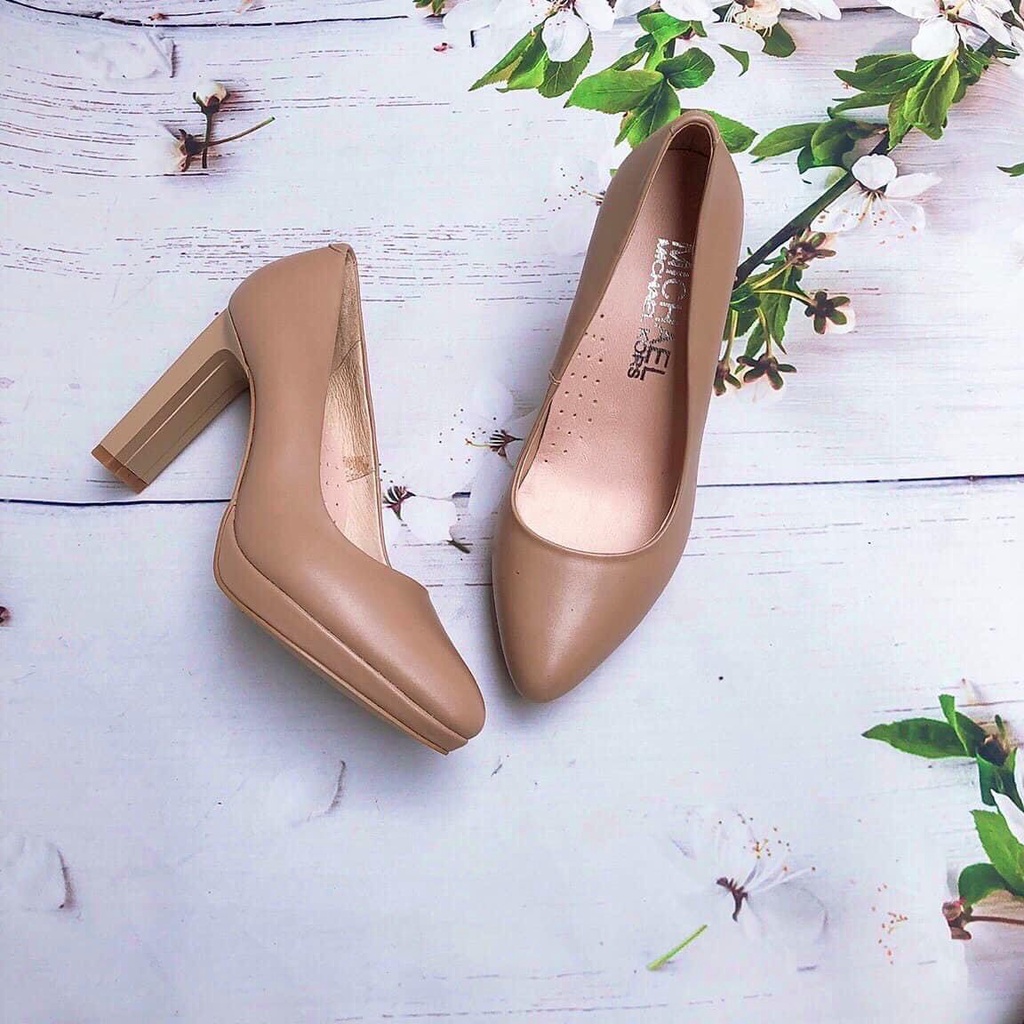 Giầy Cao Đúp Đế 8cm Da Thật VNXK