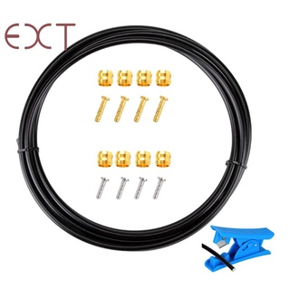 Bộ dây bơm dầu phanh xe đạp MTB 5mm BH59 màu đen