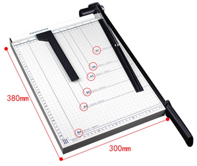 Bàn cắt giấy B4, A4 (Có chốt giữ)