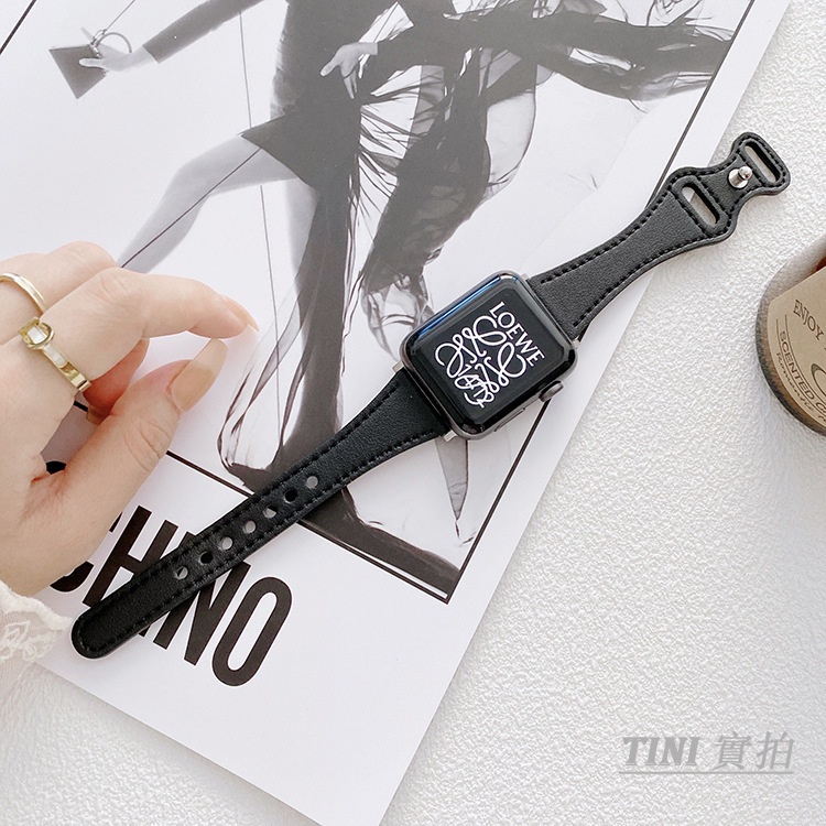 Dây đeo bằng da thật cho đồng hồ thông minh Apple Series 7 / 6 / 5 / 4 / 3 /SE 44mm / 40mm / 42mm / 38mm /41mm / 45mm Dây đeo Apple Watch