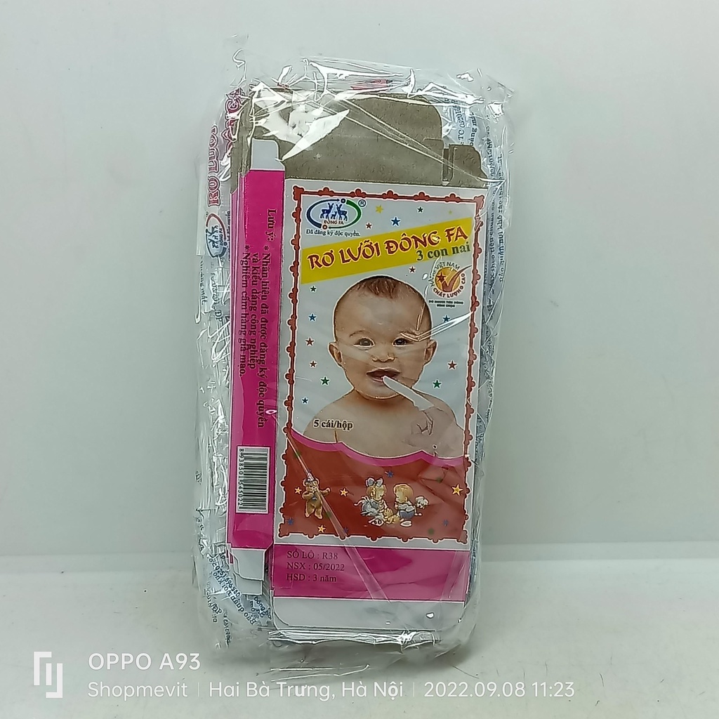 Gạc rơ lưỡi Đông Fa bịch 10 hộp