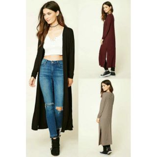 20220212 Áo Cardigan dáng dài F21 xuất dư - Shopsire