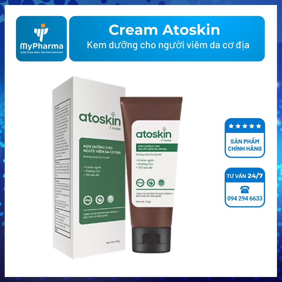 Kem dưỡng Atoskin – Kem dưỡng cho người viêm da cơ địa