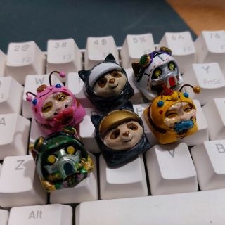 keycap, nút bàn phím cơ, liên minh huyền thoại, teemo