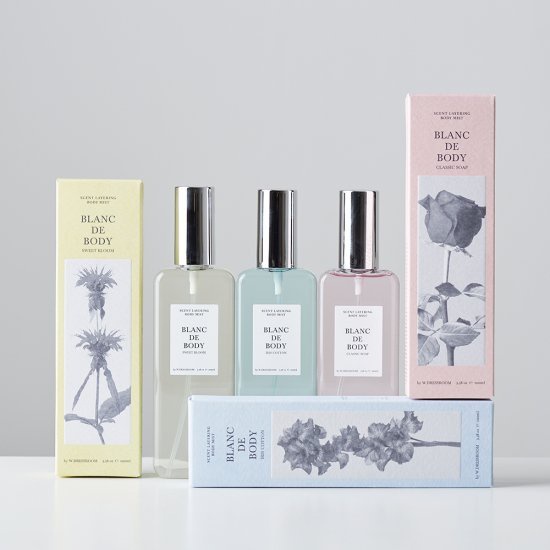 Nước hoa xịt thơm toàn thân W.Dressroom Blanc De Body Scent Layering Body Mist 100ml - Ninishop