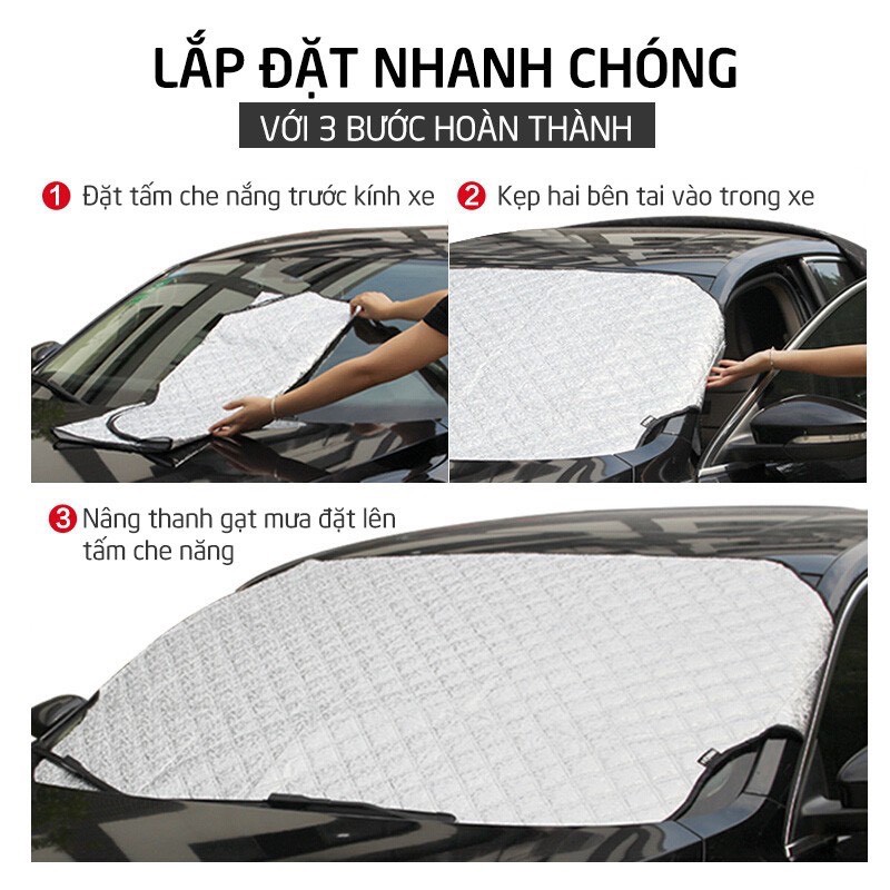 Bạt tráng bạt che kính lái 3 lớp