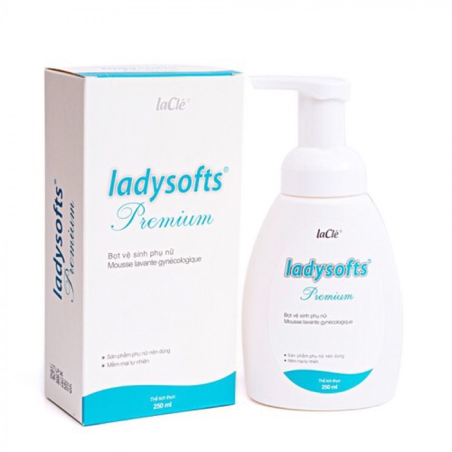 [MẪU MỚI] BỌT RỬA PHỤ KHOA CAO CẤP LADYSOFT PREMUIM (100ml)