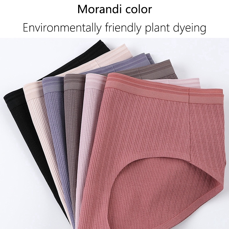 Seamless Panties Women Cotton Mid Waist Soft Underwear | BigBuy360 - bigbuy360.vn