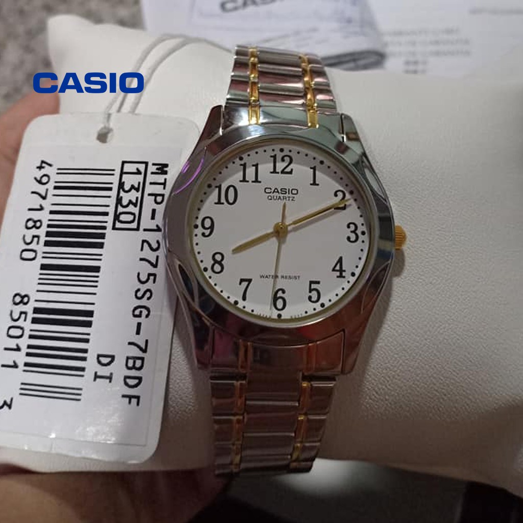 [Mã FARSBR243 giảm 15% đơn 249K] Đồng hồ nam CASIO MTP-1275SG-7BDF chính hãng - Bảo hành 1 năm, Thay pin miễn phí