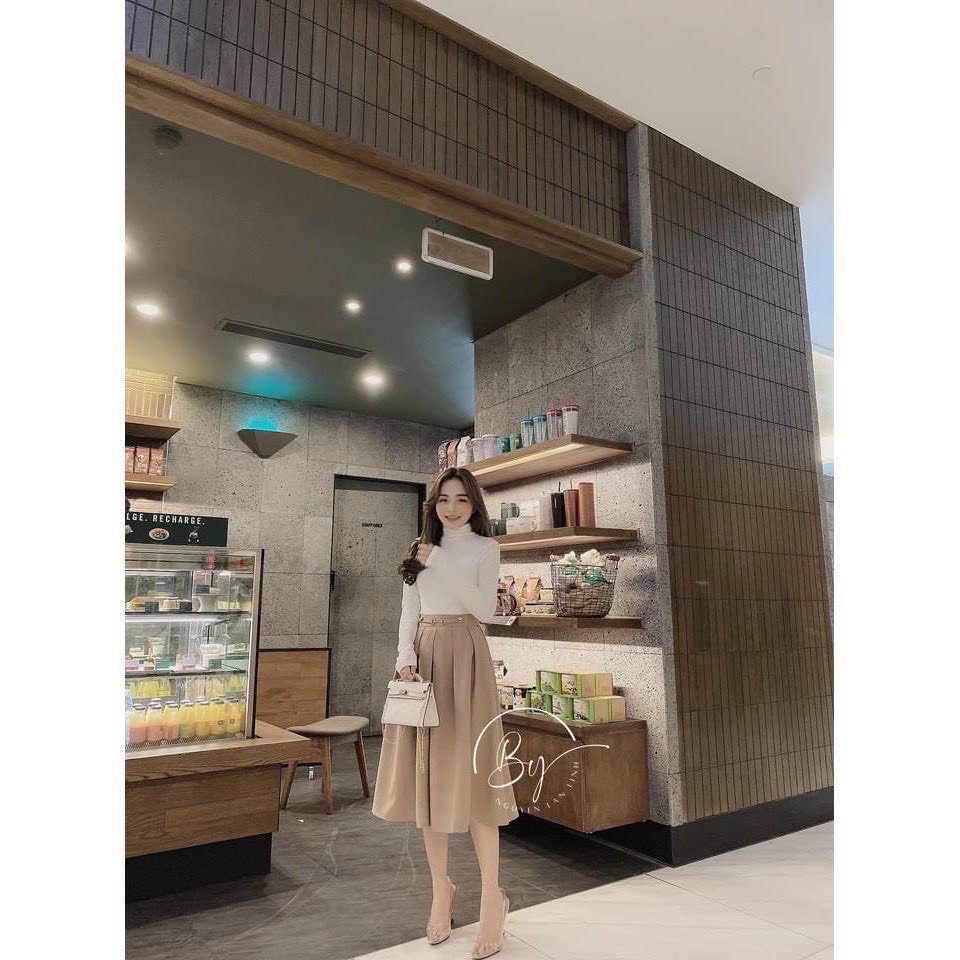 Áo Thun Dài Tay Cổ Lọ - Áo thun nữ dài tay body style Korea cổ lọ basic SIÊU HOT