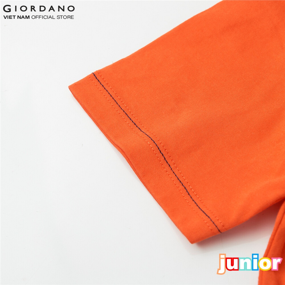 Áo Thun Ngắn Tay Trẻ Em In Hình Printed Tee Giordano 03021204