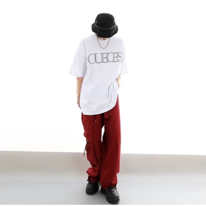 Quần Dài Ống Rộng Màu Sắc Đơn Giản Dành Cho Nam Và Nữ