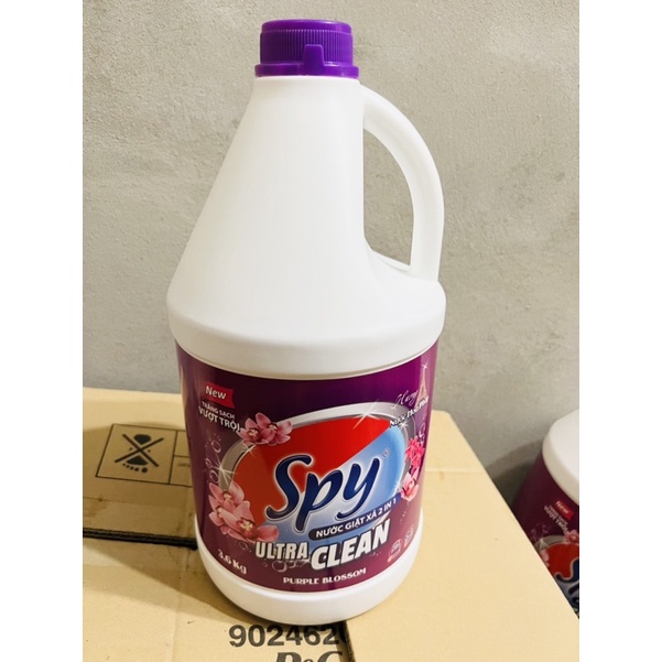 Nước Giặt Xả Spy Plus Khử Mùi 3500ml Hương Nước Hoa Pháp