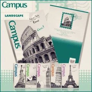 Combo 5 VỞ KẺ NGANG CAMPUS 200 TRANG
