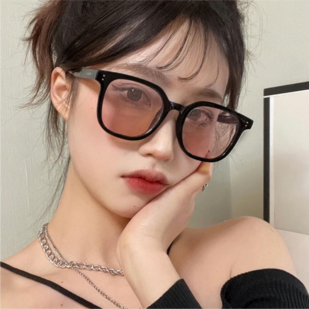 Kính râm nam nữ thiết kế hai chấm mẫu mới 2023 siêu hot kết hợp với nhiều gang màu cá tính - KR42