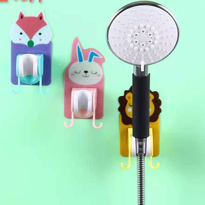 PVN31333 - Móc dán treo vòi hoa sen và bông tắm chỉn cao thấp không cần khoan đục hình thú dễ thương T2 - 𝗚𝗜𝗔𝗗𝗨𝗡𝗚𝗛𝗔𝗡𝗢𝗜𝟯𝟵