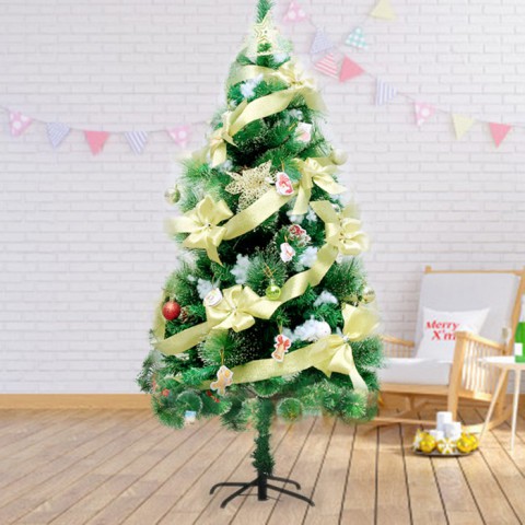 Cây thông Noel lá dày phủ tuyết full phụ kiện trang trí giáng sinh (1m8, 1m5, 1m2)