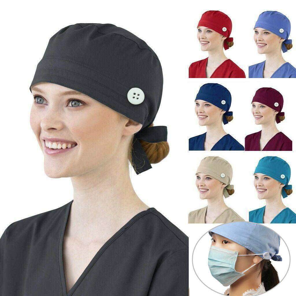 Mũ Trùm Đầu Phẫu Thuật Bằng Vải Cotton Mềm Mại