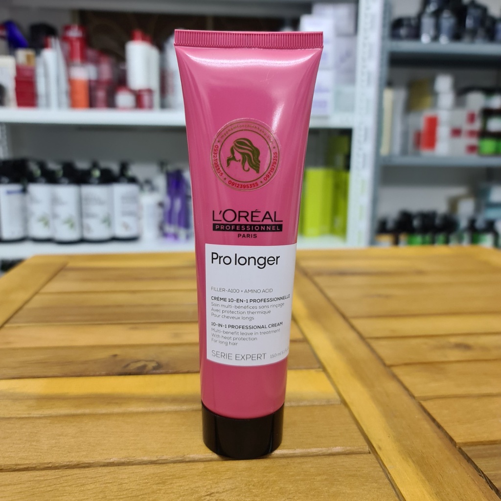 Kem dưỡng L'oreal pro longer dưỡng tóc nhanh dài, và dày 125ml