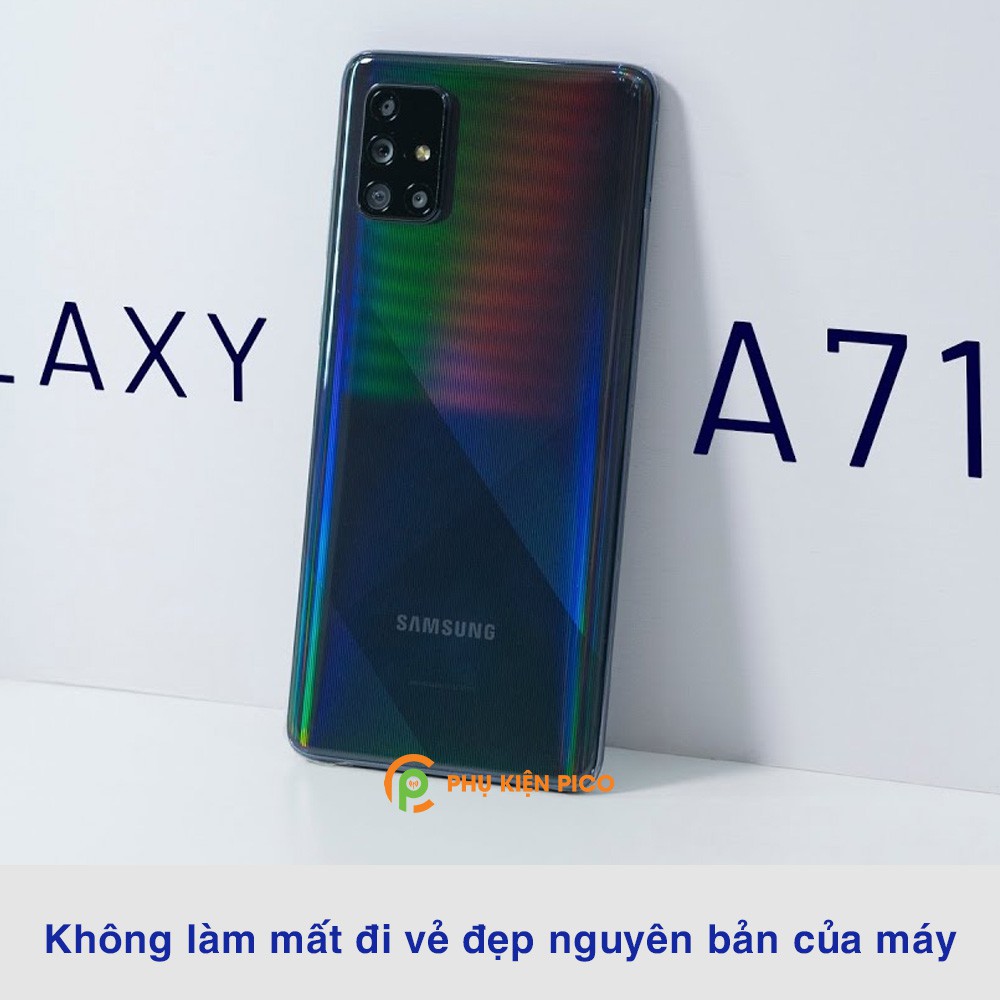 Dán lưng Samsung A71 full mặt lưng dẻo trong suốt PPF tự phục hồi vết xước - Dán dẻo Samsung Galaxy A71