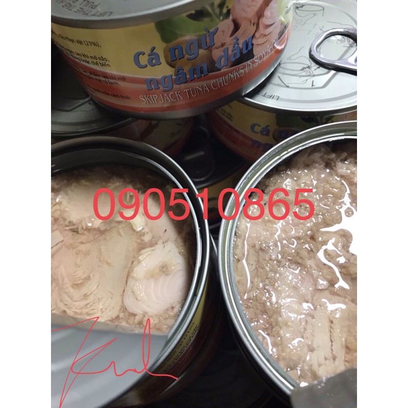 Cá ngừ ngâm dầu (Skipjack tuna chunk) 160g